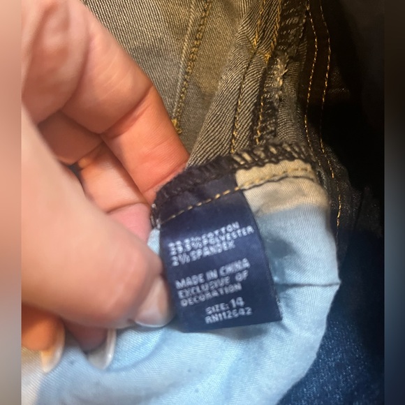 Blue savy ankle jeans size 14 - Picture 4 of 5